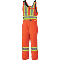  PIONEER 5534A QUILTED FR OVERALL,ORANGE