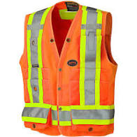  PIONEER 6692 SURVEYORS SAFETY VEST, HI VIZ ORANGE