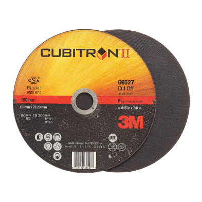 AB1-66527 90048 CUBITRON CUT-OFF WHEEL 6IN X .045IN X 7/8IN