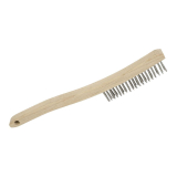 AB1-BRSS 551112 SS HAND SCRATCH WIRE BRUSH(4X19 ROWS)#NT612
