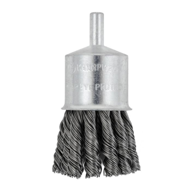 ABA-553701 553701 1 - 1/8" X 1/4" SHAFT MOUNTED KNOT TWISTED END BRUSH