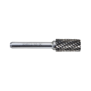 ABD-534012 534012 CARBIDE BUR DOUBLE CUT 1/4" SHANK CYLINDRICAL - 1/2"