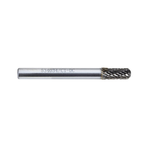 ABD-534034 534034 DOUBLE CUT 1/4" SHANK  ROUND NOSE - 1/4"