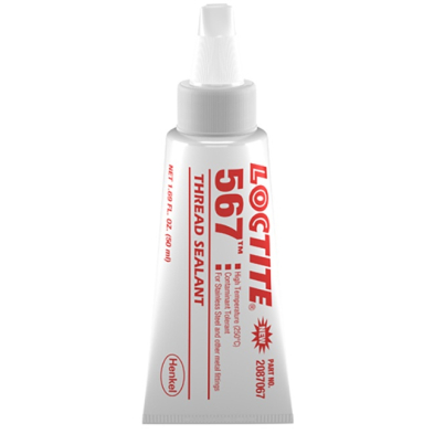 ADD-LO2087067 LOCTITE 2087067 567 THREAD SEAL. HIGH TEMP, 50 ML (rep 56747