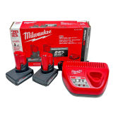 BA1-48592450P 48-59-2450P M12 HO 5.0 AH 2 PK STARTER KIT