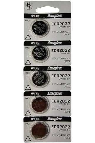 BA1-ECRN2032 ECRN2032 ENERGIZER COIN CELL BATTERY LITIUM 3V 5 PACK