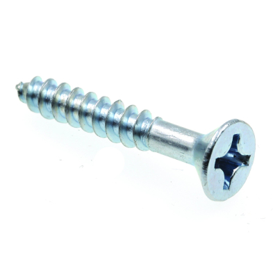 BSD-WS10X1FH #10 X 1" FLATHEAD WOOD SCREW #197-193 (100/PK)