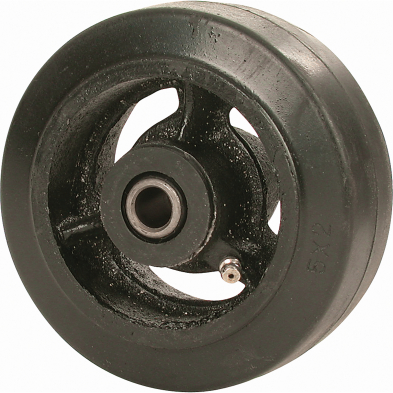 CTS-4RMOLRW PT# 4"RMOLRW 4" RIGID MOLDON RUBBER WHEELS