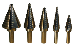 CTS-ATD9200 ATD9200 5Pc SAE Step Drill Bit Set