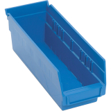 CTS-CC998 CC998 Shelf Bins, 4-1/8" W x 4" H x 11-5/8" D, Blue
