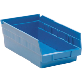 CTS-CD005 CD005 Shelf Bins, 6-5/8" W x 4" H x 11-5/8" D, Blue