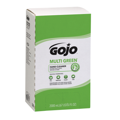 CTS-GOJO726504 GOJO 7265-04 MULTI GREEN HAND CLEANSER 2000ML REFILL (JA375)
