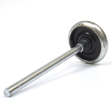 CTS-HLR328 HLR328 LONG 3" STEEL ROLLER 10 BALL BEARINGS