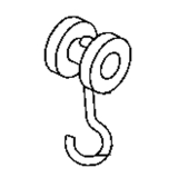 CTS-KB013 KB013 Custom Curtain Partitions - Rollers