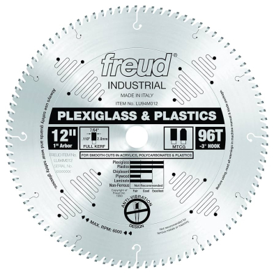 CTS-LU94M012 LU94M012 FREUD 12INCH 96 TOOTH MOD TGC CUTTING SAW BLADE