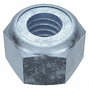 CTS-NLNZ3410 NLNZ34-10 NYLON INSERT LOCKNUT UNC. GR. 2 ZINC (100)