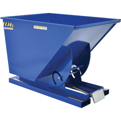 CTS-SCNMO920 MO920  STEEL SELF-DUMPING HOPPER 1/2CU.YD BLUE
