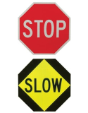 CTS-SCNSO101 SO101 TRAFFIC CONTROL SIGNS SLOW/STOP