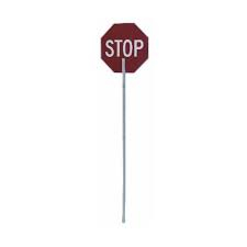 CTS-SEI644 SCN SEI644 Traffic Control Signs - Plastic Handle