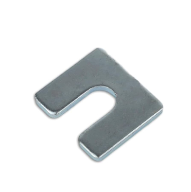CTS-STSHS3100 STEEL SUPPLY STEEL SHIM 3"X3" WITH (1) 15/16" CENTRE SLOT