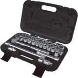 CTS-TLV360 SCN TLV360 41 PC 1/4" AND 3/8" DRIVE/METRIC SOCKET SET