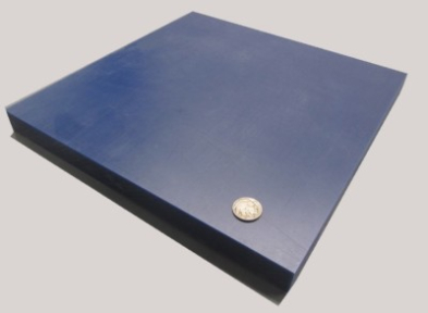CTS-UHMW 1/2" UHMW TIVAR 88 BLUE SHEET