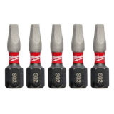 CUB-48324605 48-32-4605 MILWAUKEE 5PK 1" IMPACT BIT SQ2
