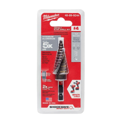 CUB-48899244 48899244 SW STEP BIT #4 3/16" - 7/8"