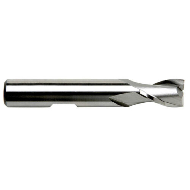 CUB-7648539 7648539 Regular length end mill w/2 flutes 1/2"D 1" L cut