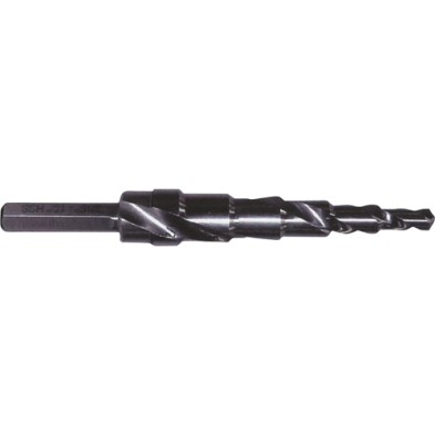CUB-TJZ799 TJZ799 Progressive Step Drill, 1/4" - 3/8" , 1/8" Increments
