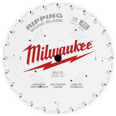 CUE-48401020 10" 24T RIPPING SAW BLADE
