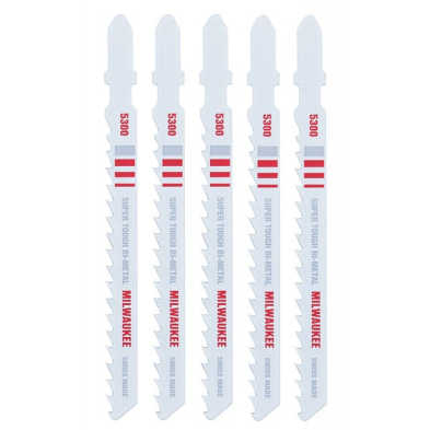 CUE-48425300 MIL 48-42-5300 JIG SAW BLADE 6TPI 4"  5PK