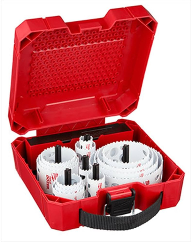 CUE-49224185 #49-22-4185 MILWAUKEE HOLE SAW KIT