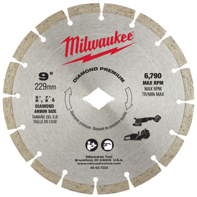 CUE-49937523 MILWAUKEE 49937523 4.5" DIAM ULTRA SEGMENTED GP BLADE