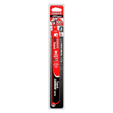 CUE-DS0908CFAC DIABLO DS0908CFAC 9" Carbide Thick Metal AMPED