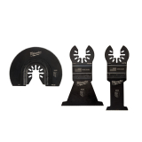 CUE-MIL49109004 49-10-9004 3PC WOOD CUTTING MULTITOOL BLADE