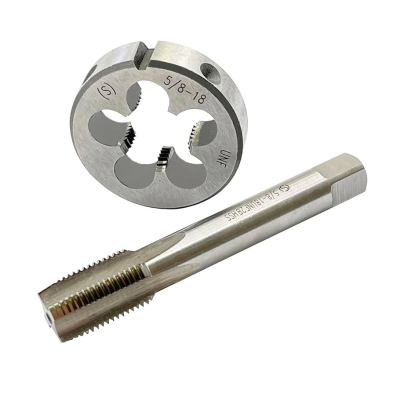 CUF-DO1010128/1410252KIT 1 EACH 1010128 PLUG TAP & 1 EACH 1410252 DIE NUT, 5/8" UNF