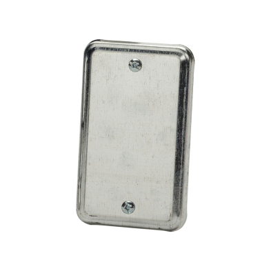 EL1-05267054 052-6705-4 Blank Utility Box Cover, Grey, 4-in