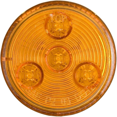 ELP-47123 LED MARKER, 2 1/2" ROUND SEALED , AMBER
