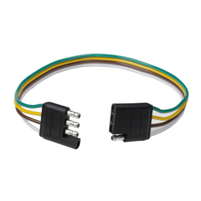 ELP-821030 GROTE 82-1030 FLAT CONNECTOR, 4 POLE, 16 GA