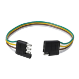 ELP-821030 GROTE 82-1030 FLAT CONNECTOR, 4 POLE, 16 GA