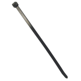 ELP-836016 83-6016 STANDARD TIE, BLACK, 9", 120 LB, PK 100