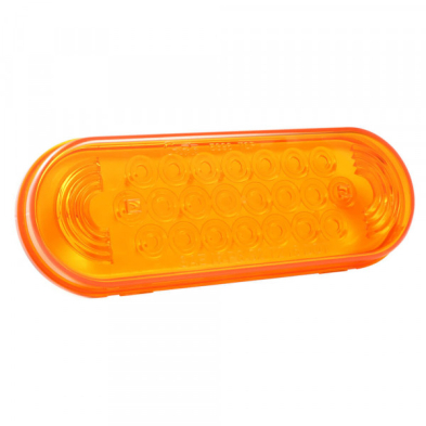 ELP-GRO53963 GROTE 53963 LED OVAL GROMMET MT AUX TURN AMBER