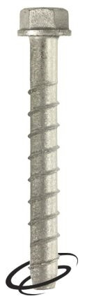 FAB-UTB143 UCAN UTB TORPEDO BOLT GALV. 1/4 X 3" BOX/100