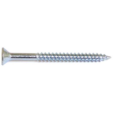FAN-1399393 1399393  Flat Head Wood Screws - #12 x 2 1/2-in - Zinc-Plate