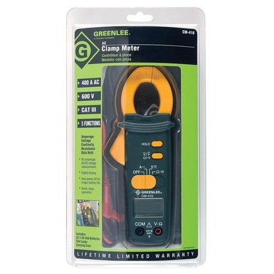 GRE-CM410 #CM-410 CLAMPMETER, 400A