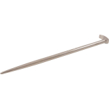  GRAY TOOLS ROLLING HEAD PRY BARS - ROUND SHANK WITH POLISHED POINT - NICKEL PLATE FINISH