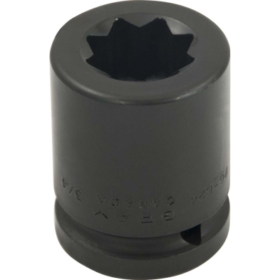  GRAY TOOLS 3/4" DRIVE 8 POINT STANDARD LENGTH SOCKETS
