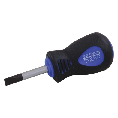 GRY-30801 GRAY #30801 S ' DRIVER, SLOTTED, STUBBY