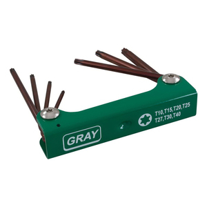 GRY-69927 69927 HEX KEY SET S2 TORX LONG FOLDING